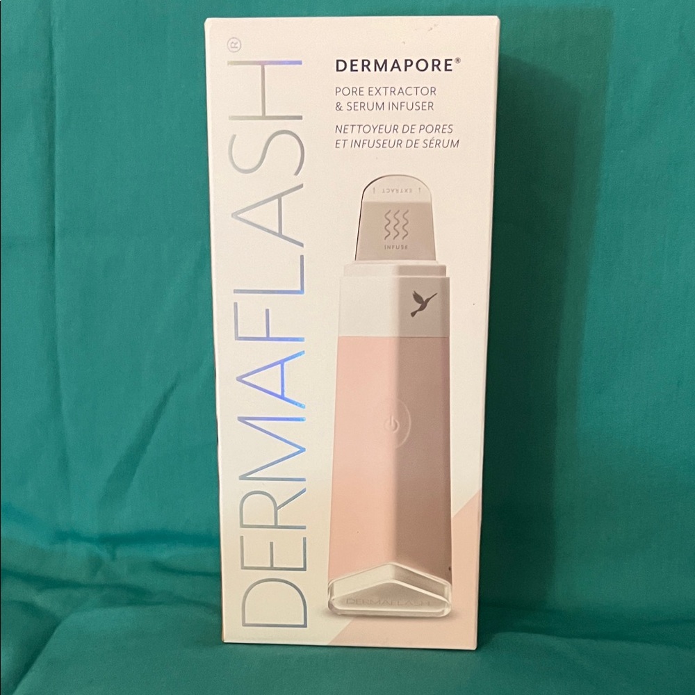 DERMAFLASH DERMAPORE Pore Extractor & Serum Infuser - Pink